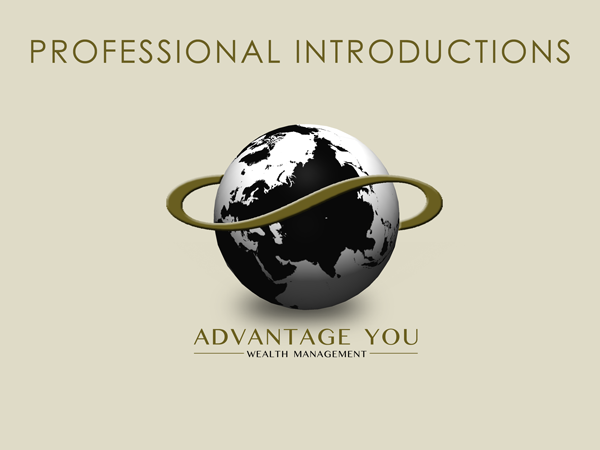 Advantage You | Professional Introductions
